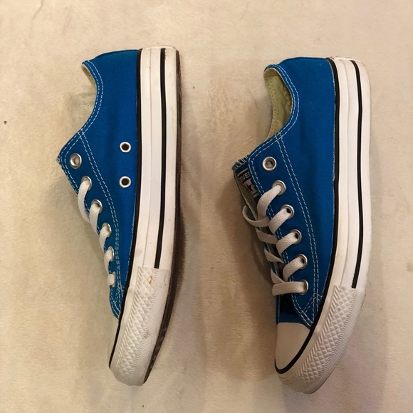 Blue All Star Converse Low Men’s 5 Women’s 7 - Picture 4 of 8